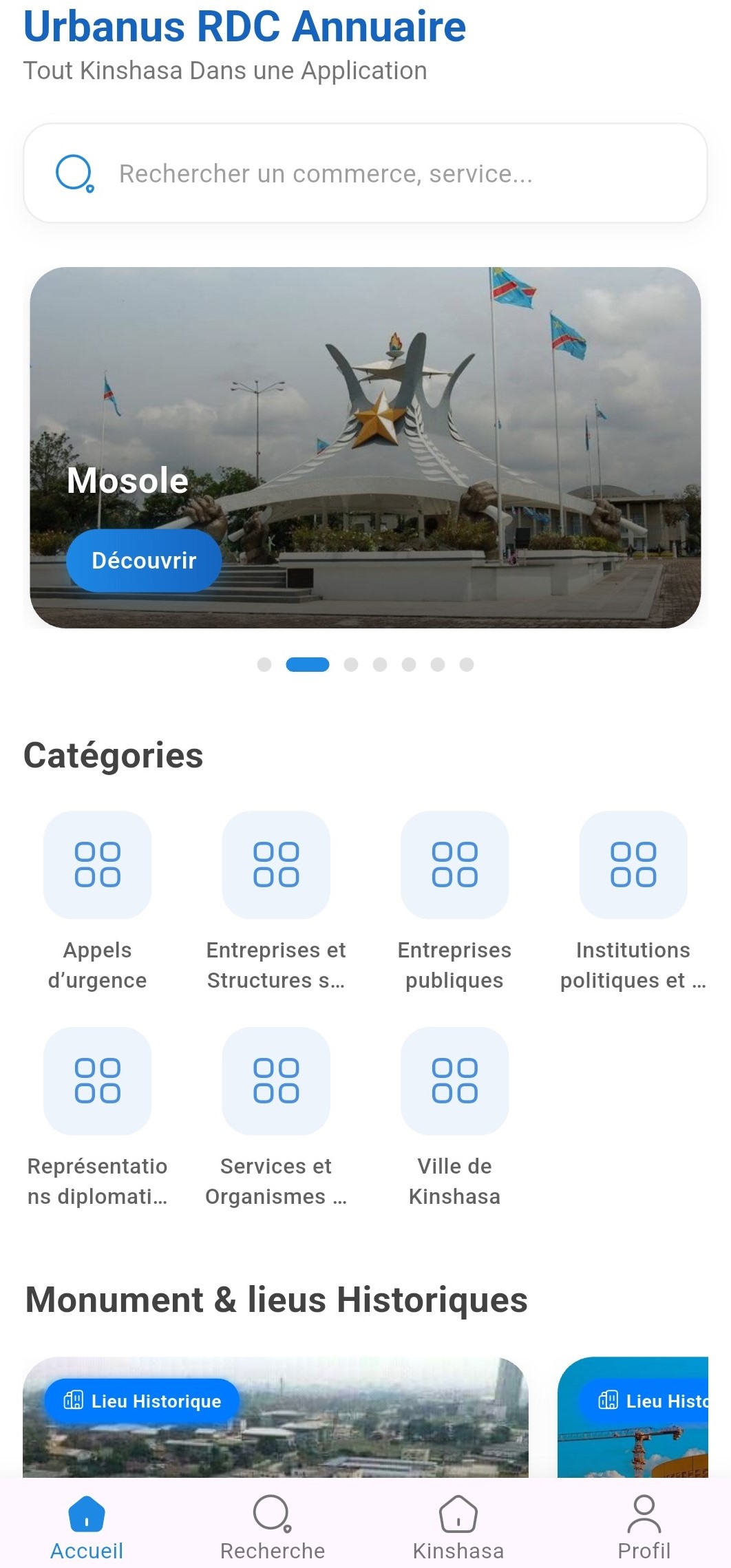 Urbanus App Mockup